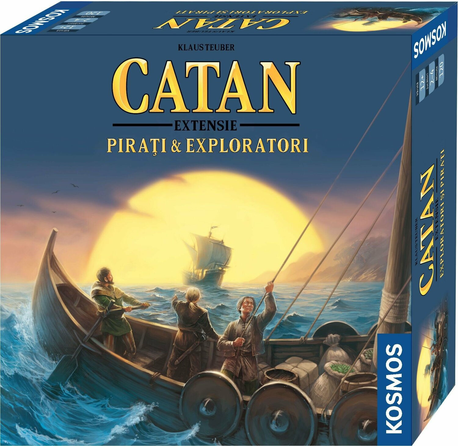 Catan - extensie Pirati & Exploratori, reducere mare
