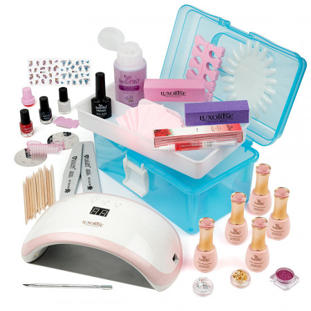 Kit Oja Semipermanenta Profesionala SensoPRO 15ml cu Lampa UV LED #05, reducere mare