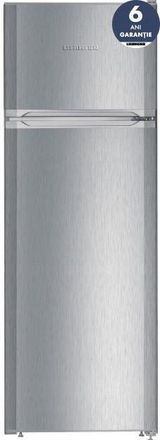 Frigider cu doua usi Liebherr CTel 2931, 270 l, SmartFrost, VarioSpace, Clasa A++ (Inox), reducere mare