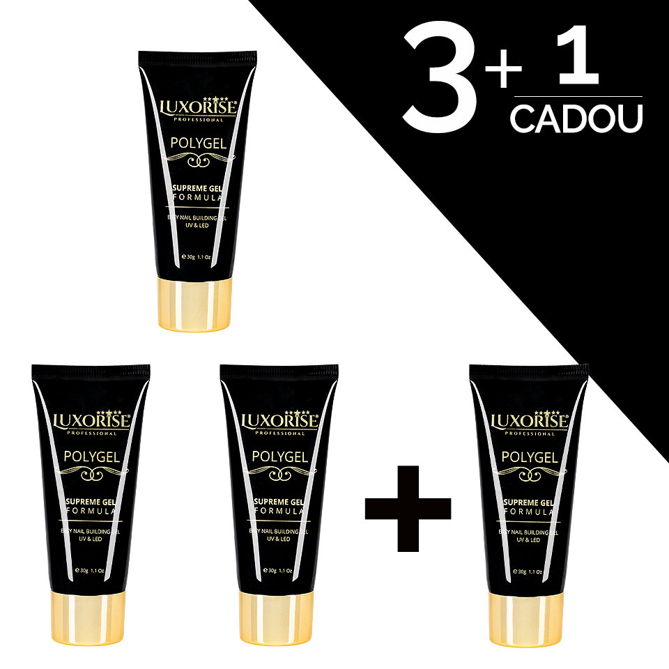 Set PolyGel Daydream LUXORISE, 3+1 Cadou, reducere mare