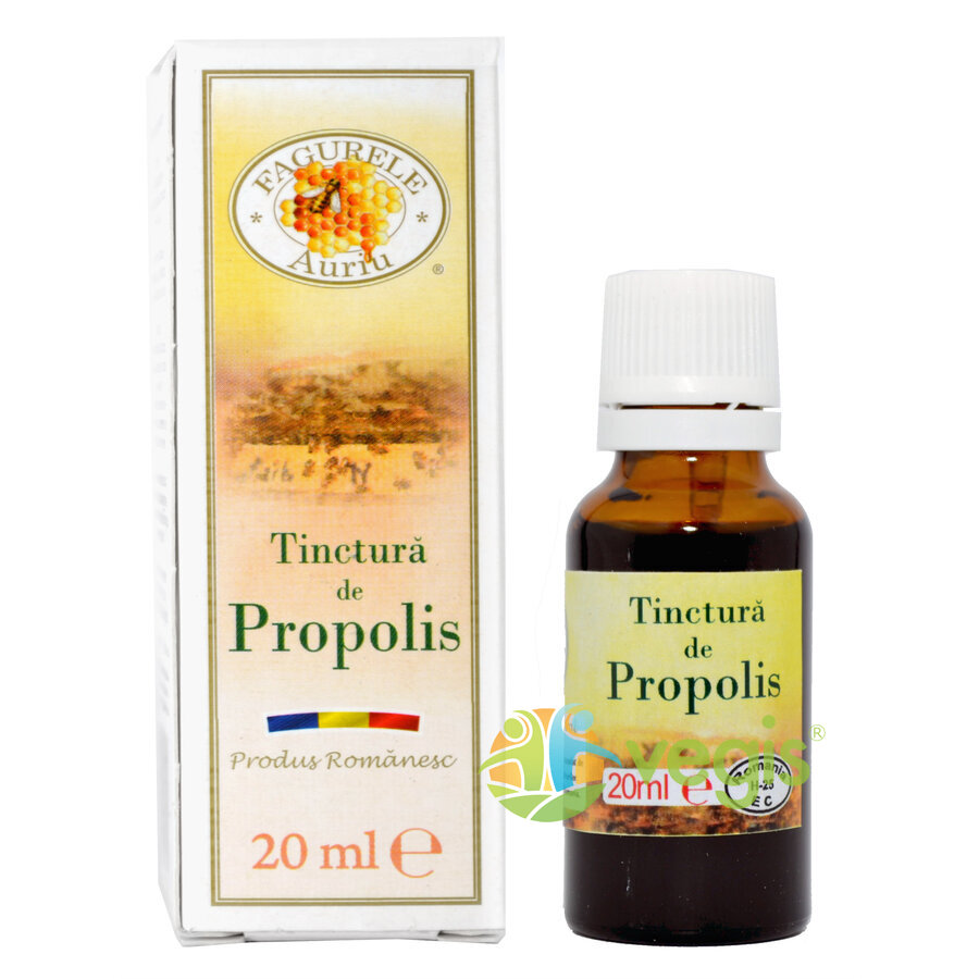 Tinctura de Propolis 20ml EUROAPICOLA, reducere mare