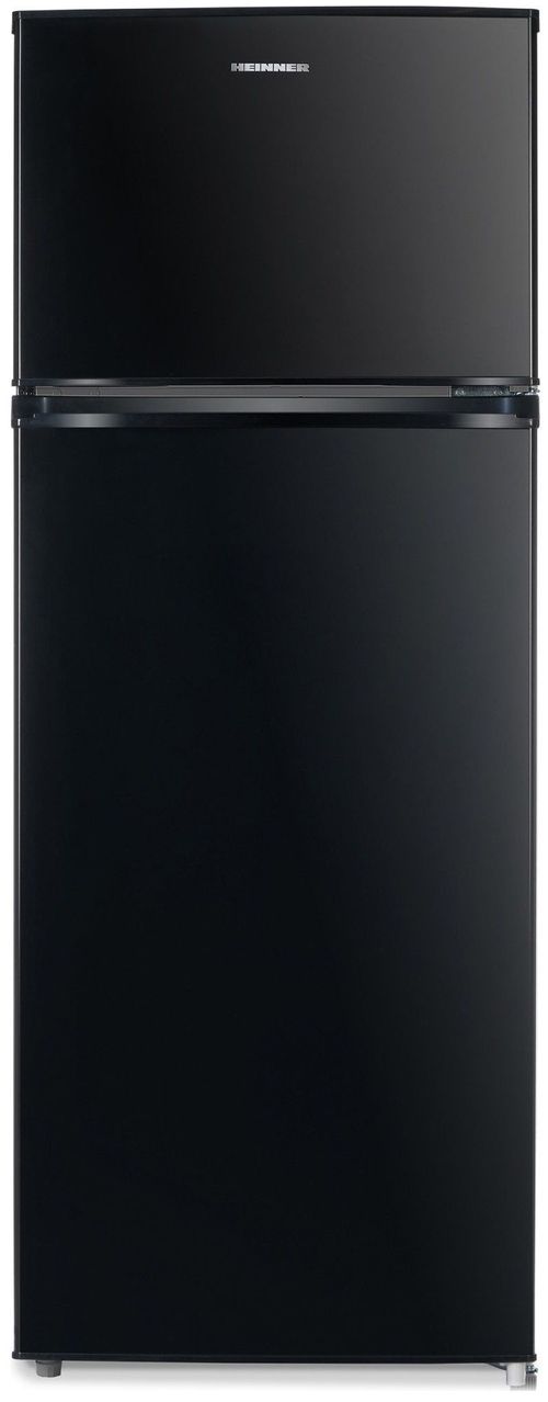 Frigider cu doua usi Heinner HF-M207BKA+, 204 l, Control mecanic, Clasa A+ (Negru), reducere mare