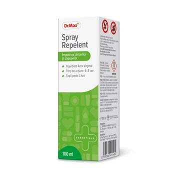 Dr.Max Spray impotriva tantarilor si capuselor, 100ml, reducere mare