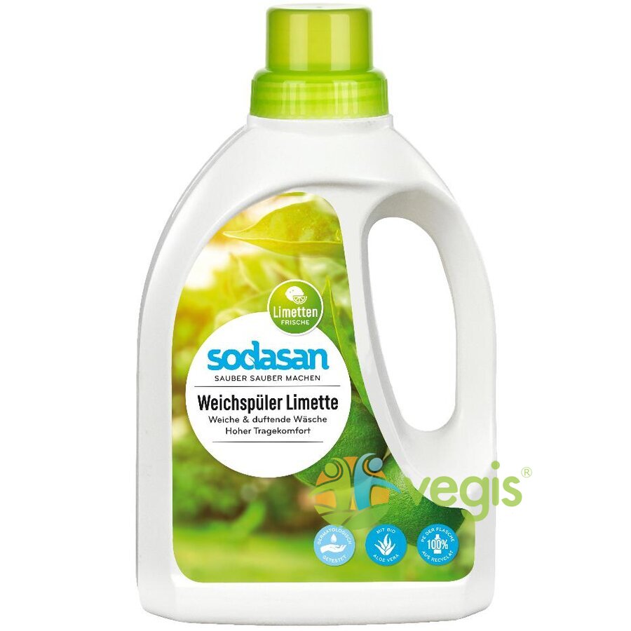 Balsam de Rufe cu Lime Ecologic/Bio 750ml SODASAN, reducere mare