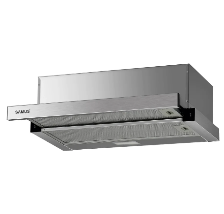 Hota incorporabila Samus HS6060TX , 1 motor, Inox 600mc/h, reducere mare