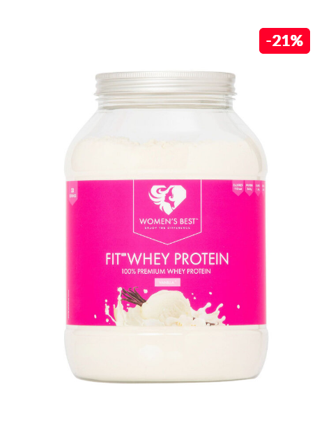 Fit Whey 80% - Vanilla 1000g, reducere mare