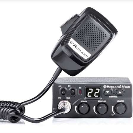 Kit Statie radio CB Midland M Zero Plus + Antena PNI ML160 cu magnet, reducere mare