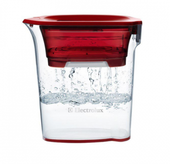 Cana de filtrare apa Electrolux EWFSJ3, 1.2 l, Rosu