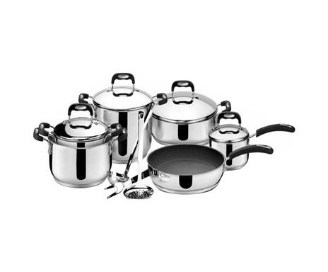 Set de 5 vase de gatit Briosa Lagostina, 13 piese, reducere mare