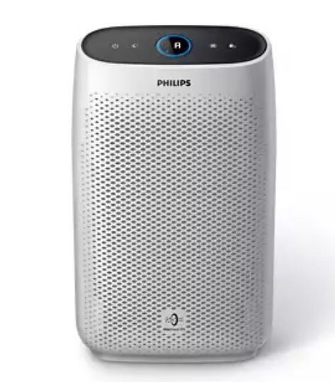 Purificator de aer Philips AC1215/10, Acoperire pana la 63 mp, Nivel gomot 33 dB (Alb), reducere mare