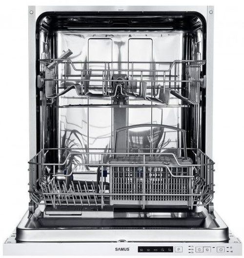 Masina de spalat vase complet incorporabila Samus SBDW60.5, 12 seturi, 5 programe, Clasa A++ (Inox), reducere mare