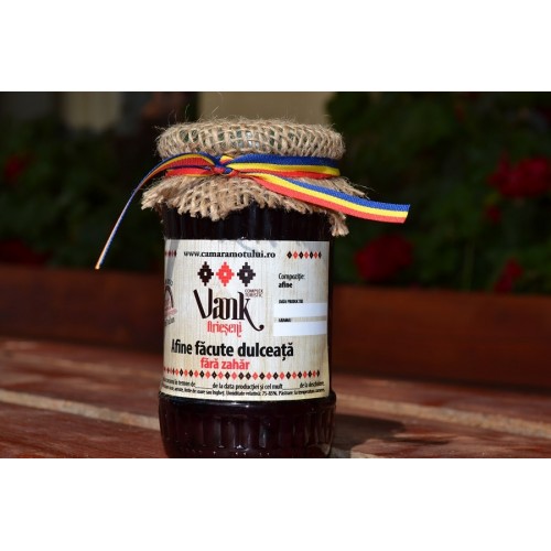 Afine facute dulceata fara zahar 370g, reducere mare