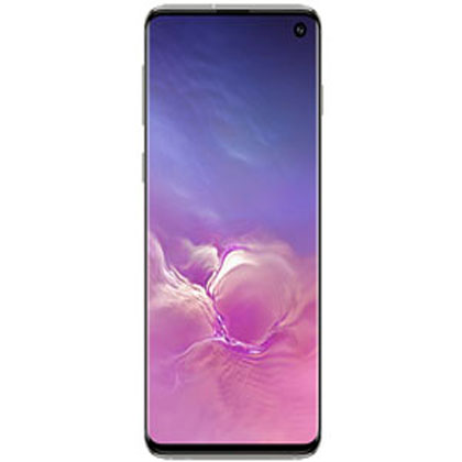 Telefon mobil Samsung, Galaxy S10, 128 GB, Prism Black Foarte Bun, Deblocat, reducere mare