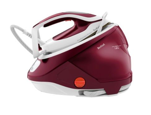 Statie de calcat Tefal Pro Express Protect GV9220E0, 2600 W, 7.5 bari, 1.8 L (Alb/Rosu) (ID 3810438), reducere mare